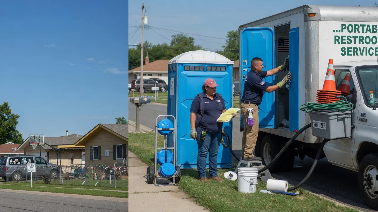 Portable Toilet Rental in Granite City, IL near me